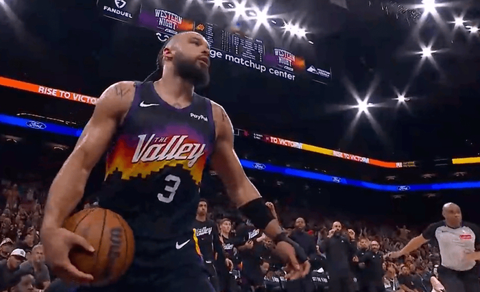 火箭vs太阳第三节激战 狄龙反击被谢泼德恶意犯